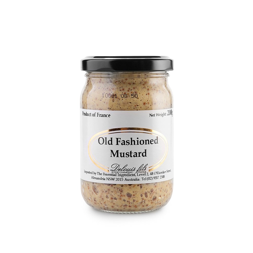 Delouis Old Fashioned Grain Mustard 200g