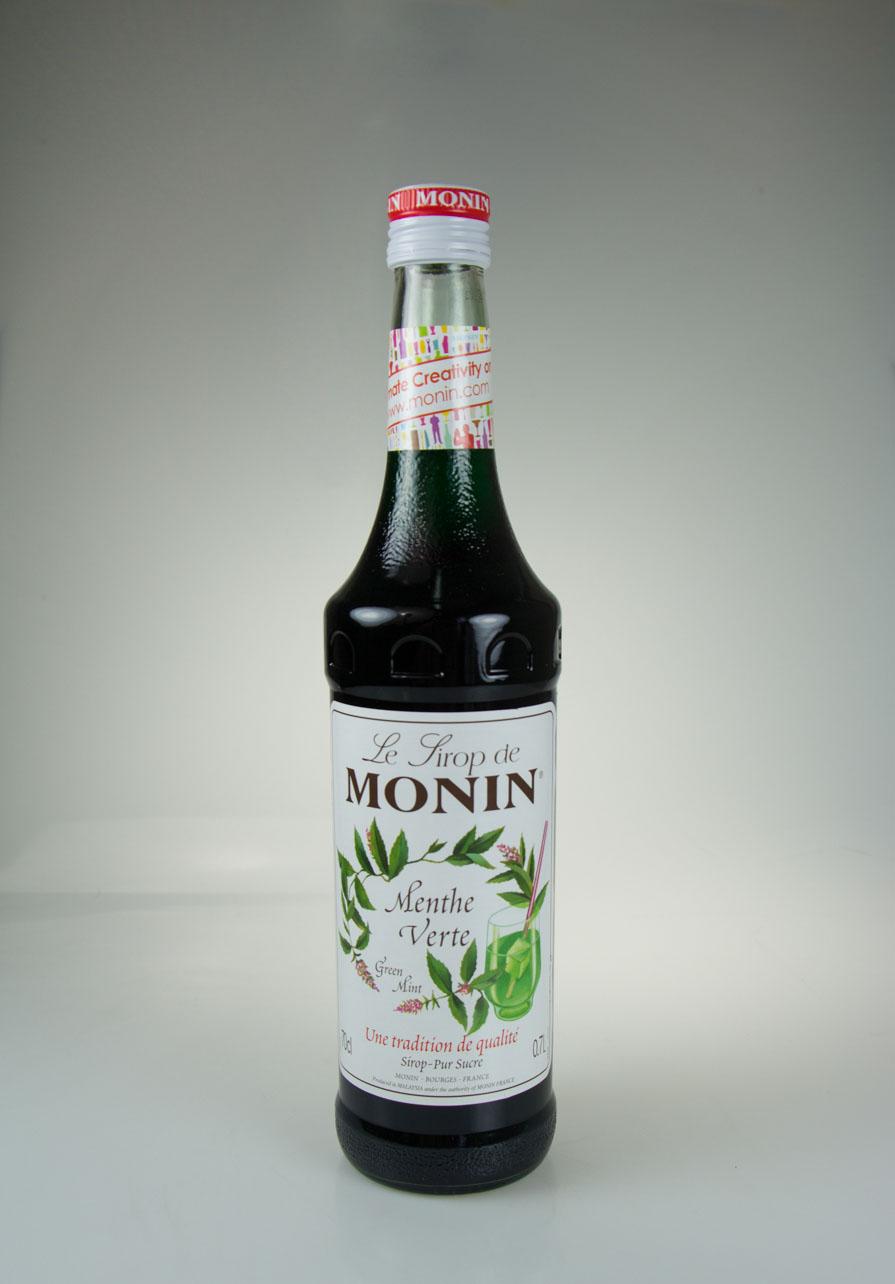 Monin Green Peppermint Syrup 700mL - Essential Wholesale