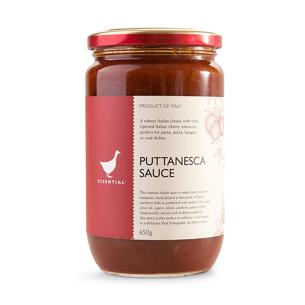 TEI Puttanesca Sauce 650g - Essential Wholesale