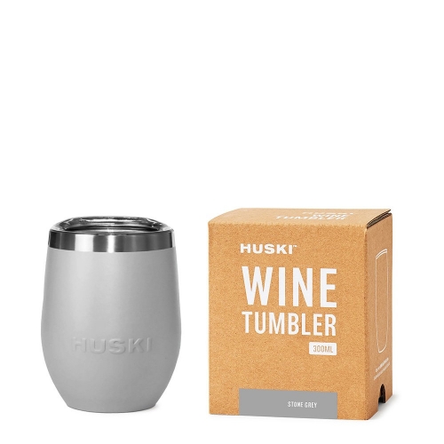 Huski Wine Tumbler Grey