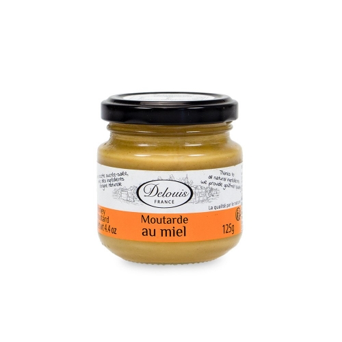 Delouis Dijon Mustard with Honey 125g