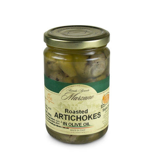 Marzano Roasted Artichoke Hearts in Olive Oil 300g