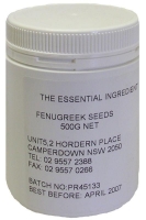 Fenugreek Seeds 500g