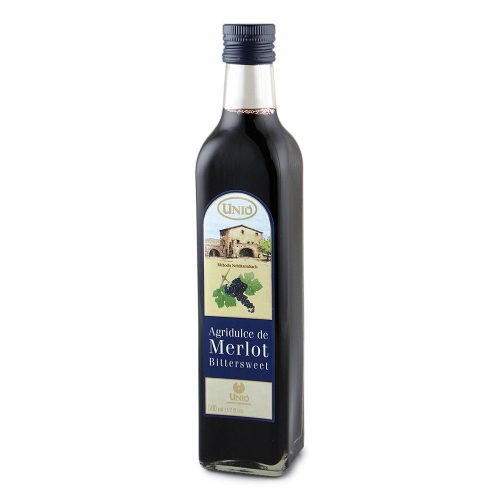 Unio Bittersweet Merlot Wine Vinegar 500mL