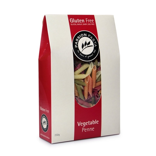 Passion Pasta Gluten Free Vegetable Penne 250g