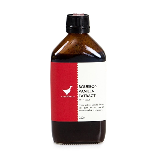 The Essential Ingredient Bourbon Vanilla Extract with Seeds 250g