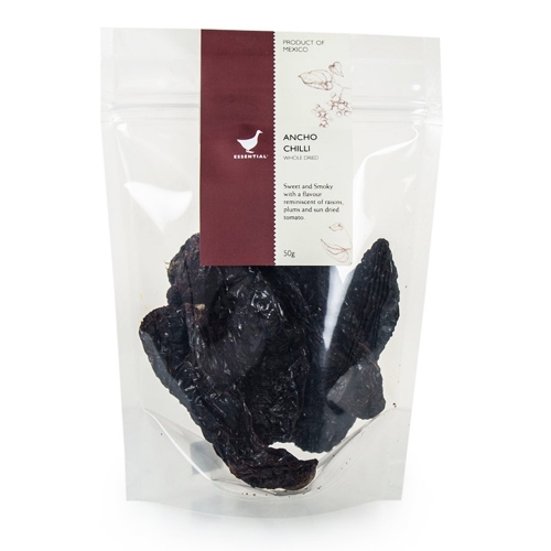 TEI Whole Dried Ancho Chilli 50g