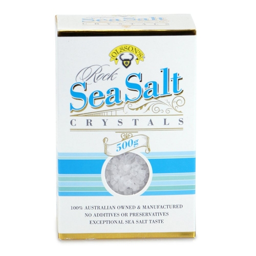 Olsson's Rock Sea Salt Crystals 500g