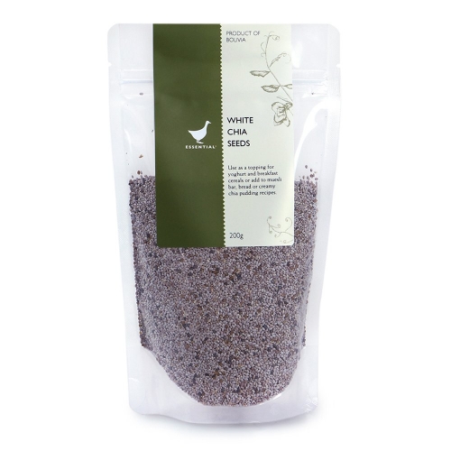 The Essential Ingredient White Chia Seeds 200g