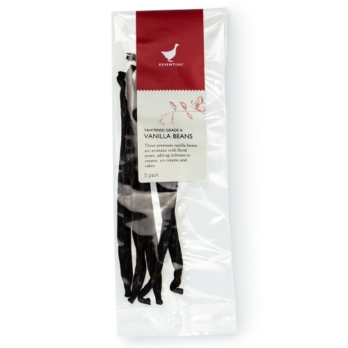 The Essential Ingredient Vanilla Beans Pack of 5
