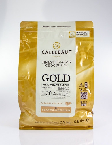 SPECIAL Callebaut Gold Caramel Callets 2.5kg