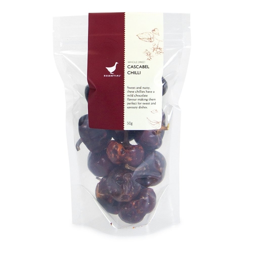 TEI Whole Dried Cascabel Chilli 50g