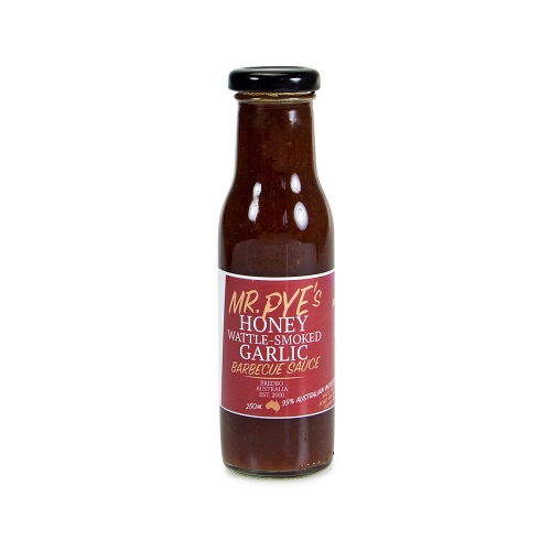 Mr Pye's Honey Wattle-Smoked Garlic Barbecue Sauce 250mL