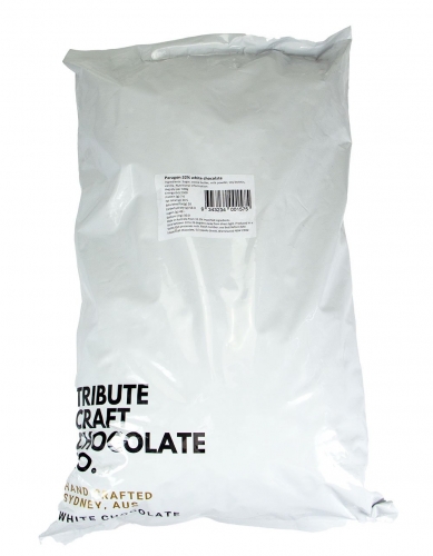 Tribute Craft Chocolate Couverture White 32% Cocoa Butter 10kg