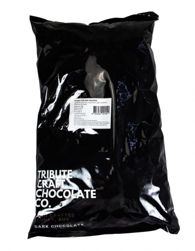 Tribute Craft Chocolate Couverture Dark 70% Cocoa 10kg