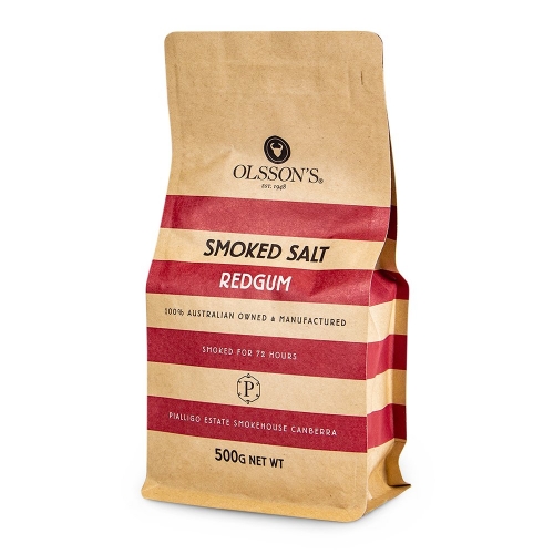 Olsson's Redgum Smoked Salt Flakes 500g