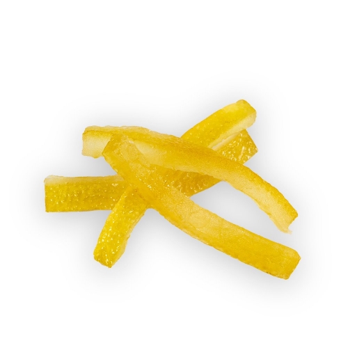 TEI Candied Lemon Peel Strips 200g