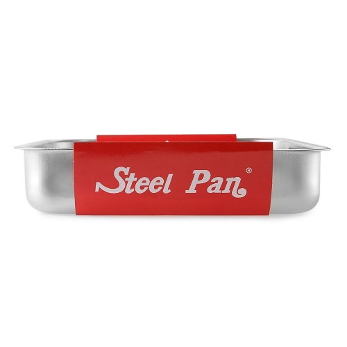 Steelpan Stainless Steel Square Roasting Pan 32cm x 32cm