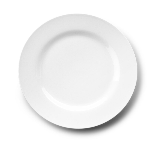 The Essential Ingredient White China Dinner Plate 25.5cm