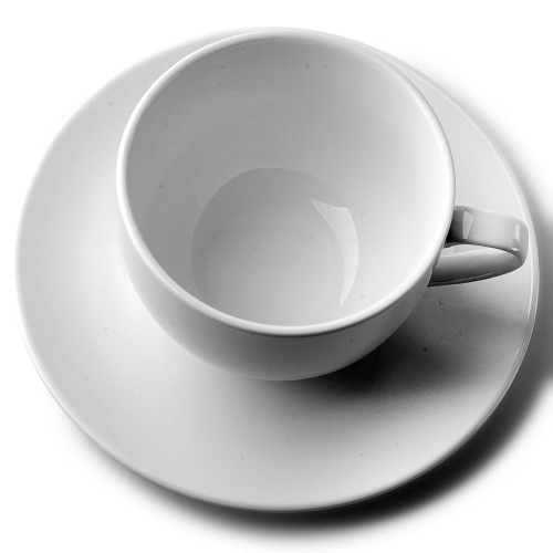 The Essential Ingredient White China Teacup & Saucer 200ml