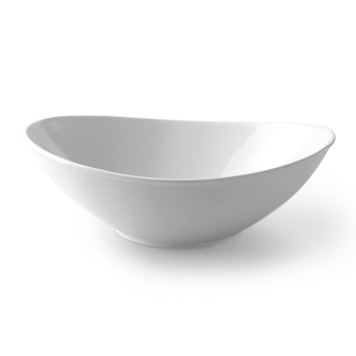 The Essential Ingredient White China Oval Bowl 25cm