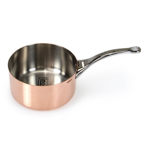 De Buyer Copper Saucepan With Stainless Steel Handle    18cm