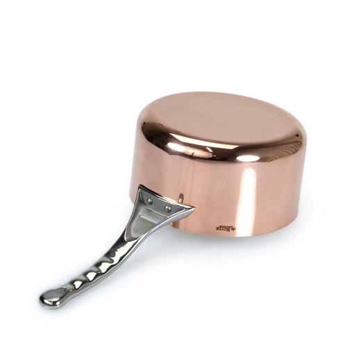 De Buyer Copper Saucepan With Stainless Steel Handle    18cm
