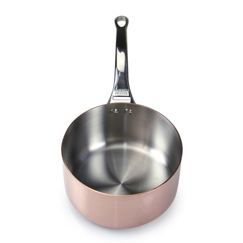 De Buyer Copper Saucepan With Stainless Steel Handle 14cm