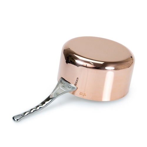 De Buyer Copper Saucepan With Stainless Steel Handle 24cm