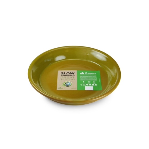 Graupera Pie Plate - Olive green 30cm