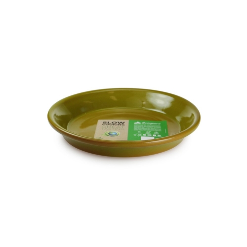Graupera Pie Plate - Olive green 30cm