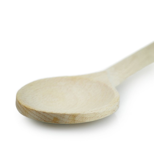 The Essential Ingredient Beech Wood Round Spoon, Large Head 30cm