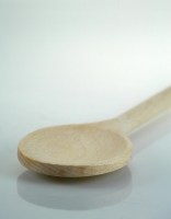 The Essential Ingredient Beech Wood Round Spoon, Large Head 35cm
