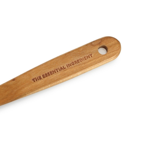 The Essential Ingredient Cherry Wood Round Spoon 30cm