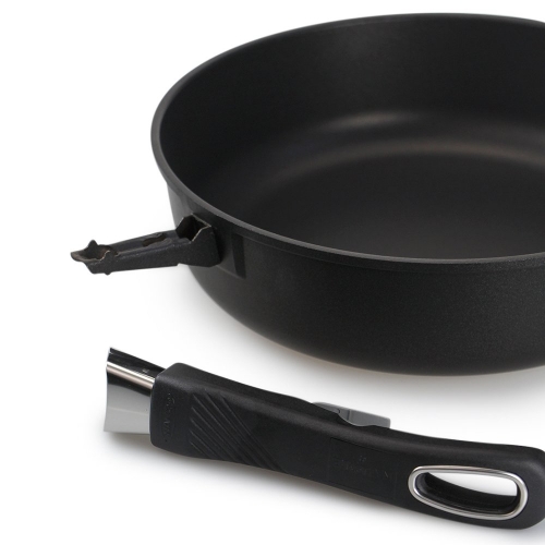 Non-Stick Deep Frypan with Removable Handle 26cm