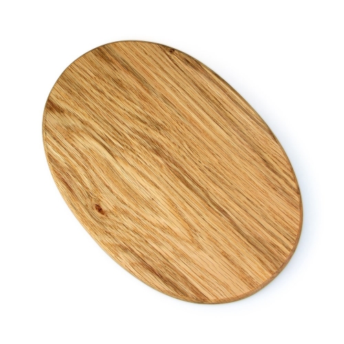 The Essential Ingredient German Oak Oval Chopping Board 25.5cm x 17cm