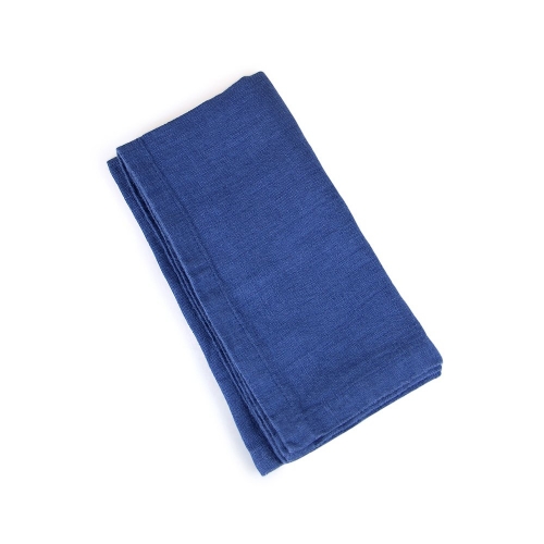 The Essential Ingredient Pure Linen Napkin - Blue 45cm x 45cm