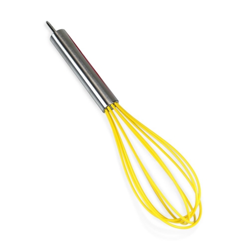 Inoxibar Non-stick Silicon Whisk 25cm Yellow