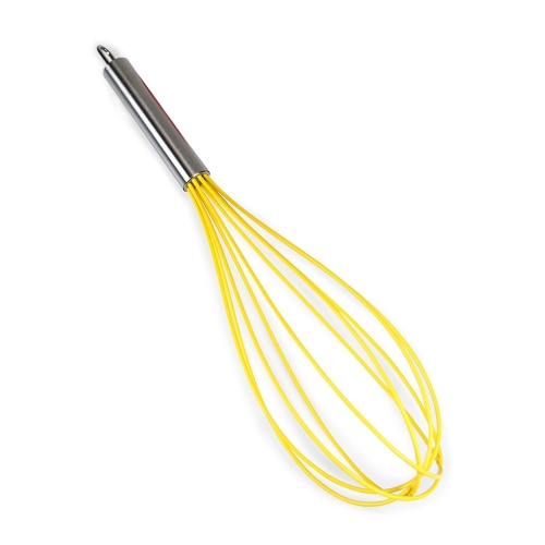 Inoxibar Non-stick Silicon Whisk 35cm Yellow