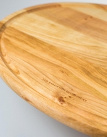 The Essential Ingredient Cherry Wood Oval Carving Board 38cm x 28cm