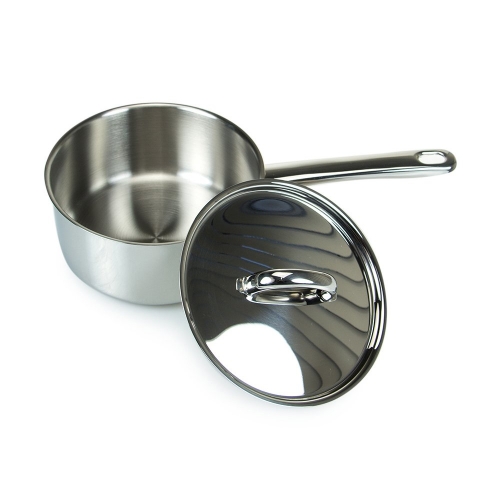 The Essential Ingredient Stainless Steel Saucepan with Lid 16cm