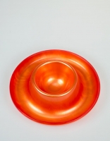 Acrylic Egg Cup - Coral Red