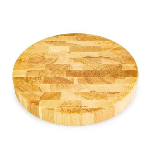 The Essential Ingredient Beech Wood Round Chopping Board 35cm x 4cm