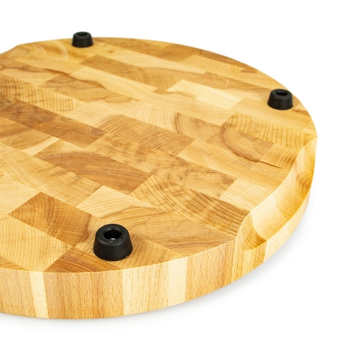 The Essential Ingredient Beech Wood Round Chopping Board 35cm x 4cm