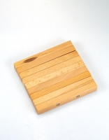Stellar Beech Wood Exentendable Trivet 15cm x 13cm-20cm