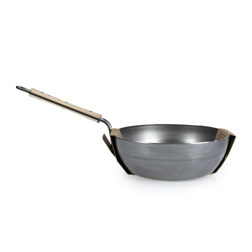 De Buyer Mineral B Elements Country Frypan with Wooden Handle 24cm