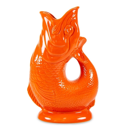 Wade Ceramics Gluggle Jug - Orange XL