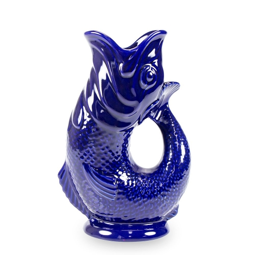 Wade Ceramics Gluggle Jug - Dark Blue L